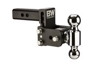 B&W Trailer Hitches TS10033B Tow & Stow 3in Drop 3.5in Rise 2x2 5/16 in Dual Ball Size Hitch