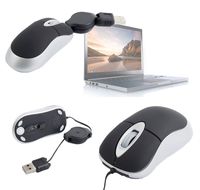 DURAGADGET Mini USB Laptop Mouse with Handy Scroll Function - Suitable for Google Chromebook Pixel (2015 Release)