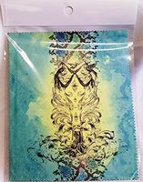 Melbert Microfiber Cleaning Cloth, Made in The USA, Abstract with Birds