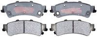 ACDelco 14D792CH Advantage Ceramic Rear Disc Brake Pad Set with Hardware