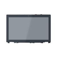 LCDOLED Compatible 15.6 inch FullHD 1080P LED LCD Display Touch Screen Digitizer Assembly + Bezel Replacement for Lenovo IdeaPad U530 Touch 59402368 59428053 59401453 59402351 59427841 59385621