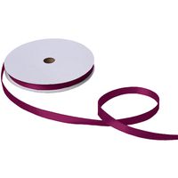 Jillson Roberts Bulk 5/8-Inch Double Faced Satin Ribbon Available in 21 Colors, Burgundy, 100 Yard Spool (BFR0908)