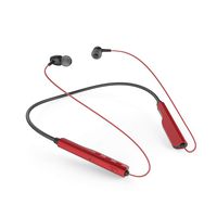 CLOUD FOX H1 Bluetooth Headphones, Neckband Bluetooth Headphones Lightweight Earbuds in-Ear Earphones with Mic, Sweatproof & 8 Hours Playtime Red