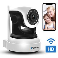WiFi Camera,VStarcam Wireless IP Camera with Night Vision for Indoor, 2 Way Audio and Multi-Users Home Security Monitor,PTZ Motion Detection Pet Baby Cam, with Cloud Service, Support Max 128G SD Card
