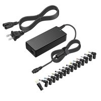 POWSEED 90W Universal Laptop Charger AC Power Adapter 18.5V 19V 19.5V 20V with Multi Tips for Notebook Acer Asus Toshiba Dell Lenovo IBM HP Compaq Samsung Sony Gateway Fujitsu Chromebook Ultrabooks
