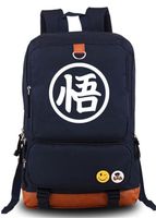 Siawasey Dragon Ball Z Anime Goku Cosplay Luminous Backpack Shoulder Bag School Bag