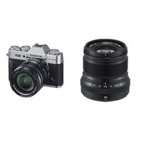 Fujifilm X-T30 XF18-55mm Kit Silver + Fujinon XF50mmF2 R WR Lens Black