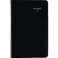 AT-A-GLANCE 2020 Weekly Planner/Appointment Book, DayMinder, 5-1/2" x 8-1/2", Small, Black (G20000)