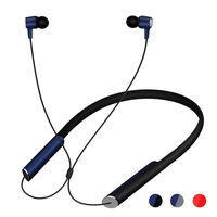TIDTUO Bluetooth Neckband Headphones，Wireless Headphones in-Ear Bluetooth Earbuds with 14 Hours Playback Stereo Microphone Waterproof for All-Day Comfort Secure Fit and Safety for Sports Workout