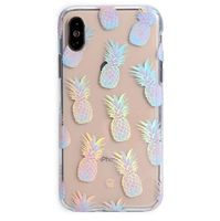 Velvet Caviar for Cute iPhone Xs Max Case Pineapple Clear for Women & Girls - Protective Phone Cases [Drop Test Certified] (Holographic Pineapple)