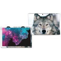 MightySkins Skin Compatible with Microsoft Surface Pro 6 Tablet - Wolf | Protective, Durable, and Unique Vinyl Decal wrap Cover | Easy to Apply, Remove, and Change Styles | Made in The USA