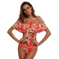 Hot Sale!2018 Todaies Womens One Piece Monokini Swimwear Bikini Beach Bathing Suit Padded Beachwear (XL, Red)
