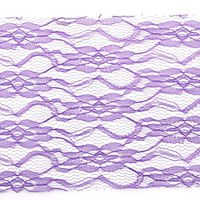 uxcell Lace Wedding Party Dress Desk Chair Decor Handicraft DIY Sewing Net Ribbon Dark Purple