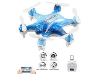 Dayan Anser Wifi FPV Drone with Camera Live Video RC Quadcopter, CX-37-TX Height Hold Hexacopter Remote Control/Mobile Phone Control for iOS/Android APP Mini Drone (Blue)