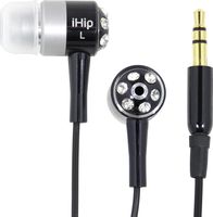 iHip IP-EBLING76-BK Bling Bling Earphones (Black)