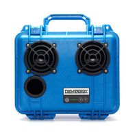 DemerBox: Waterproof, Portable, and Rugged Outdoor Bluetooth Speakers. Loud Sound + Deep Bass, 40+ hr Battery Life, Dry Box + USB Charging, Multi-Pairing Party Mode. Built to Last + Fully Serviceable