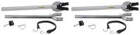 attwood Corporation SP-400-RB 23"-35" Composite Head Transom Saver with Roller and Bolt Bracket (Тwо Расk)