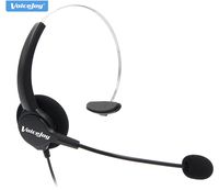 Office Monaural Headset with Microphone RJ9 Plug ONLY for Cisco IP Phones 7942 7960 7970 6941 Series, 8811,8841,8851,8861,8941,8945,8961,9951,9971 etc