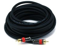 Monoprice 25ft Coaxial Audio/Video RCA CL2 Rated Cable - RG6/U 75ohm (for S/PDIF, Digital Coax, Subwoofer &