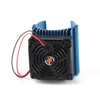 Hobbywing Ezrun 5V C4 Cooling Fan & 44 x 65mm Motor Heat Sink System RC Motor Fan For 1/8 Car#86080130 Blue,Get funshobby decal