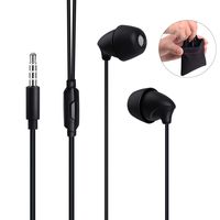 Sleep Earplugs Sleeping Earphone, Gift earphong Bag，Noise Isolating Ear Plugs Sleep Earbuds Headphones with Unique Total Soft Silicone Perfect for Insomnia, Side Sleepe, Good Sound Quality (Black)