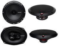 Rockford Fosgate R169X3 6x9" 260W 3 Way + R1675X 6.75" 2Way Car Speakers Coaxial