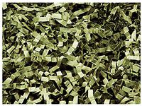 NWAMR-ZF10OL Olive Crinkle Cut Paper Shred 10 lb ~ Spring-fill Shred