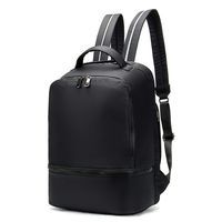 Unisex Backpack Laptop Shoulder Bag Waterproof Collage School Book Bag Casual Lightweight Travel Back Pack (BackPack①-Black)