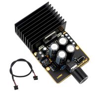 Niubow Automotive Audio Stereo Amplifier Board, TDA7377 Amp DIY Module DC 9-18V 12V 2X30w Class AB Dual Channel Car Speaker Power Amplify Board with Knob & Shielded Cable