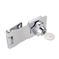 Door Lock Latch Cabinet Locks with Keys Hasp Lock