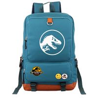 Mzshubao Jurassic Park Backpack-Kids School Backpack Big Capacity Travel Backpack Lightweight Laptop Backpack for Outdoor