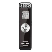 Voice Recorder, AKSDESY Digital Recorder Voice Activated Recorder-Easy Recording of Lectures and Meetings with Double Microphone/Noise Reduction Audio/Sound/Portable Mini Tape Dictaphone/ MP3/USB/8GB