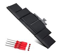 A1417 Laptop Battery Replacement for MacBook Pro 15 Inch Retina A1398 (2012 Early-2013 Version), Replacement ME665LL/A ME664LL/A MD831LL/A MC975LL/A MC976LL/A