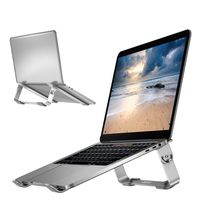 CHOETECH Laptop Stand, Detachable Aluminum Cooling Computer Stand Holder Compatible with MacBook Air, MacBook Pro, Chromebook, Samsung, Acer, HP, Dell, Any Notebook Between 9" to 17"