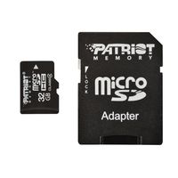 Patriot 32GB Class 4 Micro SDHC With SD Adapter For Smartphone & Camera- PSF32GMCSDHC43P