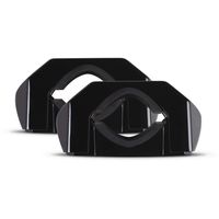 Rockford Fosgate PM-CL1B Punch Marine Diecast Wakeboard Tower Clamp - Black (Pair)