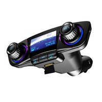 BT Car FM Transmitter MP3 Player Hands Free Radio Adapter Kit USB Charger