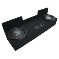Compatible with 1995-2004 Toyota Tacoma Ext Cab Truck Harmony F124 Dual 12" Sub Box Enclosure