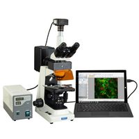 OMAX 40X-1600X Professional USB3 14MP Trinocular EPI-Fluorescence Compound Biological Lab Microscope