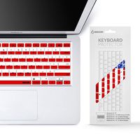iBenzer Macaron Series Keyboard Cover for MacBook Pro 13" 15" 17" (with or w/Out Retina Display) MacBook Air 13" and iMac Wireless Keyboard, US Flag, MKC01USFL-B