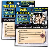 Hollywood Effects Over The Hill Toe / Drink Tags 2-Pack