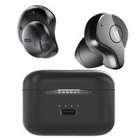 Wireless Bluetooth Earbuds, True Wireless Headphones Sweatproof TWS Bluetooth 5.0, Deep Bass Stereo Sound Noise Cancelling Auto Pairing Built-in Mic Headset with Charging Case (Black)