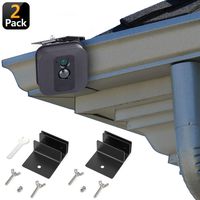 Gutter Mount for Blink XT & XT2 Outdoor Camera, Best Viewing Angle for Your Blink Camera, Weatherproof Aluminum Alloy Material (Need to attach with Blink Original Mount) - 2Pack