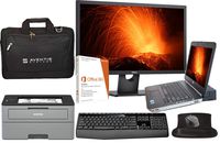 Dell Latitude E5430 All in One Laptop Bundle with 24 Inch Monitor, Printer, Docking, Keyboard, Mouse, Laptop Bag, Intel i7 3.0GHz, 8GB, 250GB SSD, Win 10 Pro, Office 365 (Renewed)