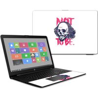 MightySkins Skin Compatible with HP 17t Laptop 17.3" (2017) - Not to Be | Protective, Durable, and Unique Vinyl Decal wrap Cover | Easy to Apply, Remove, and Change Styles | Made in The USA