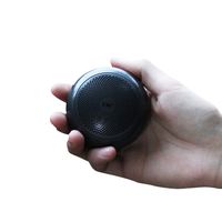 A110 TWS Mini Bluetooth Speakers,Metal Portable Speaker with Hard Travel Case Packed, TWS funtion can Pair Two Speakers to Enjoy Stereo Sound and Enhanced Bass (Black)