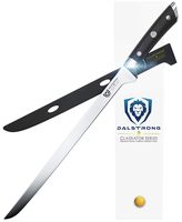 DALSTRONG - Spanish Style Meat & Ham Slicer - Gladiator Series - German HC Steel - 12" w/Sheath