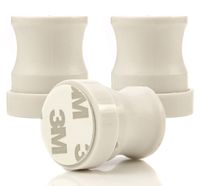 (3 Pack) Universal Magnetic Safety Lock Key for Childproof Cabinet Locks - Includes 3 Adhesive Magnetic Key Holders