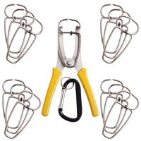 Feiyang 13 Miter Spring Clamps with Pliers for Woodworking,Wood Trim,Picture Frames and Moldings