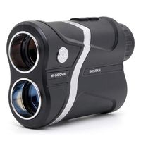 MOESAPU USB Rechargeable Laser Golf Range Finder Without Slope 5-656 Yards 7X with Pinseeker Technology, Range, Speed, Angle, Height Measurement Rangefinder for Hunting (M-600VH)